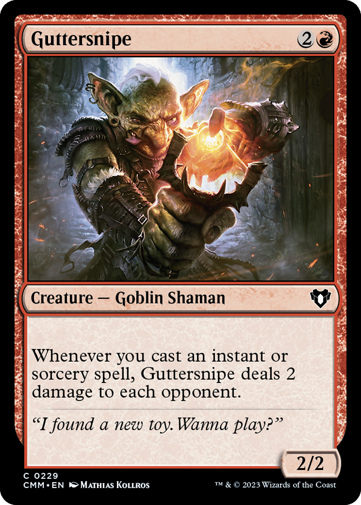 Guttersnipe (CMM-229)  - Commander Masters