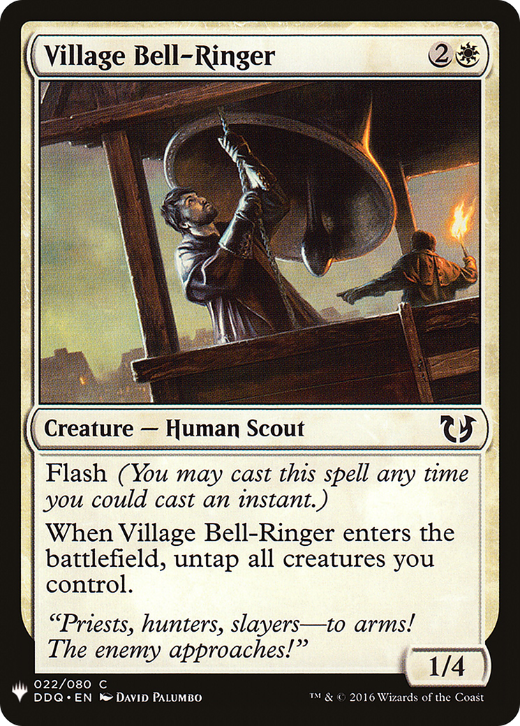 Village Bell-Ringer (LIST-DDQ-22)  - The List
