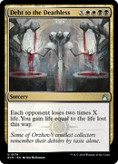 Debt to the Deathless (RVR-176)  Foil - Ravnica Remastered