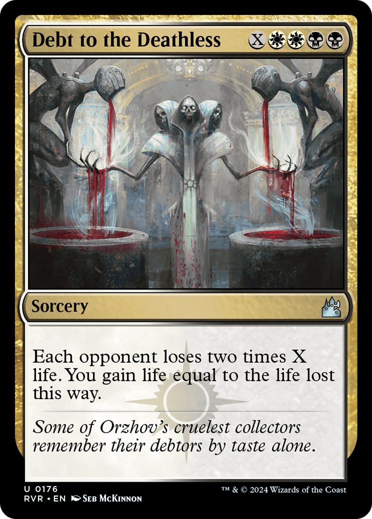 Debt to the Deathless (RVR-176)  - Ravnica Remastered