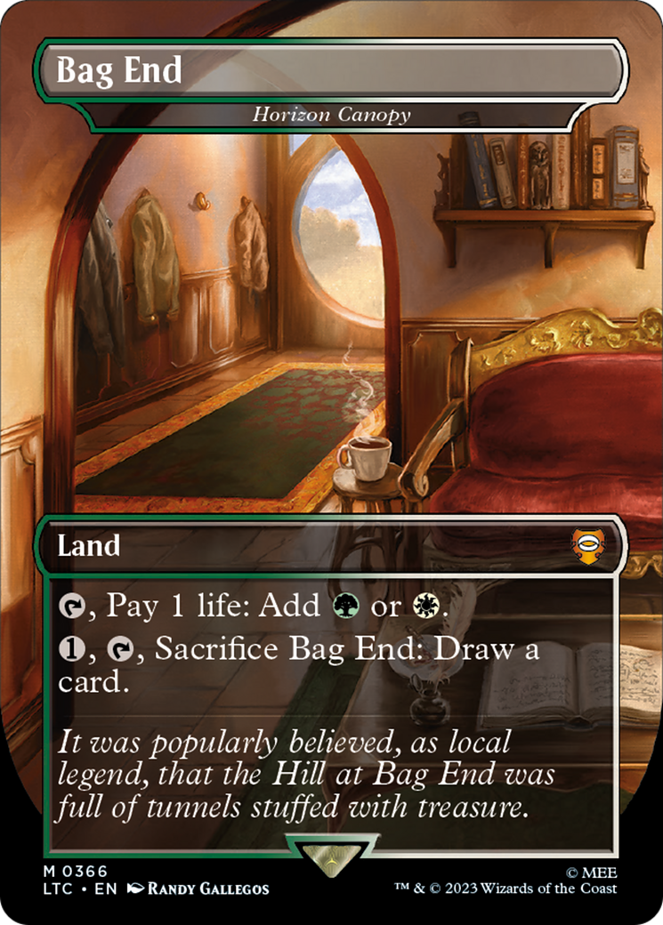 Bag End - Horizon Canopy (LTC-366)  Foil - Tales of Middle-earth Commander / Bag End (Borderless)