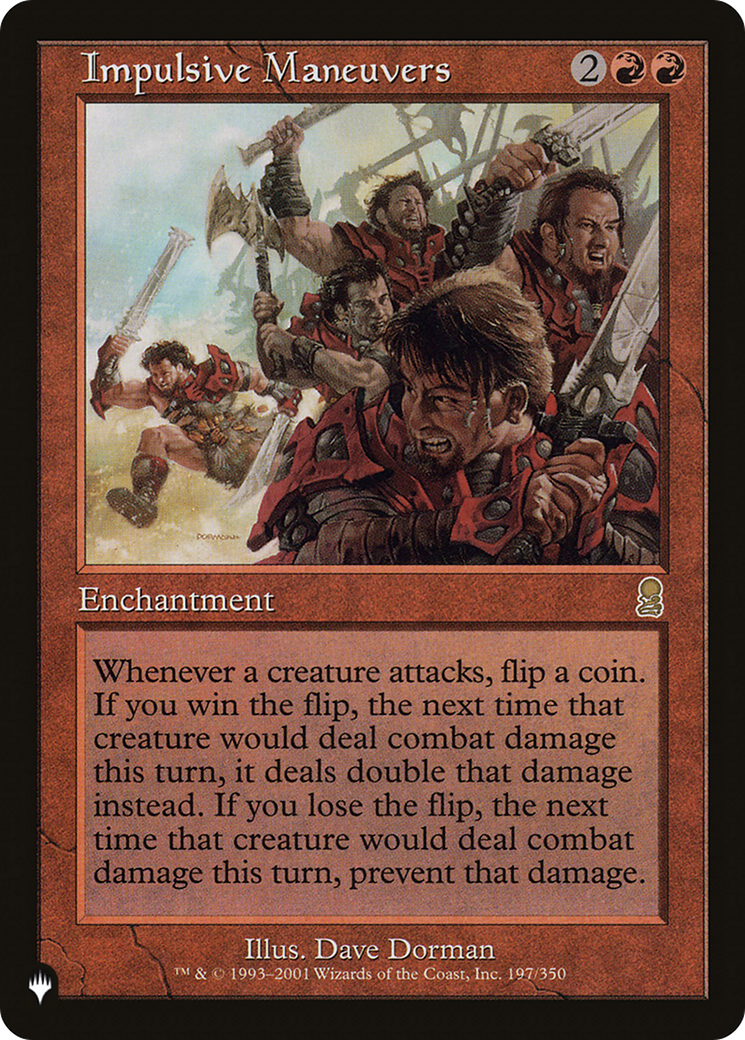 Impulsive Maneuvers (LIST-197)  - The List
