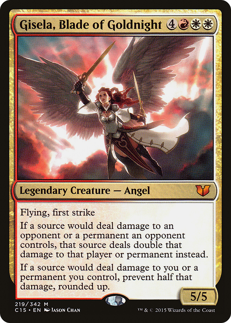 Gisela, Blade of Goldnight (C15-219)  - Commander 2015