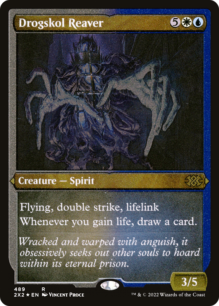 Drogskol Reaver (Foil Etched) (2X2-489)  Foil - Double Masters 2022