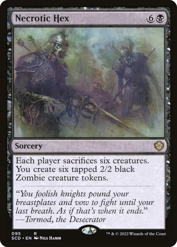 Necrotic Hex (SCD-095)  - Starter Commander Decks