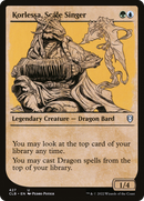 Korlessa, Scale Singer (Showcase) (CLB-427) - Commander Legends: Battle for Baldur's Gate: (Showcase)