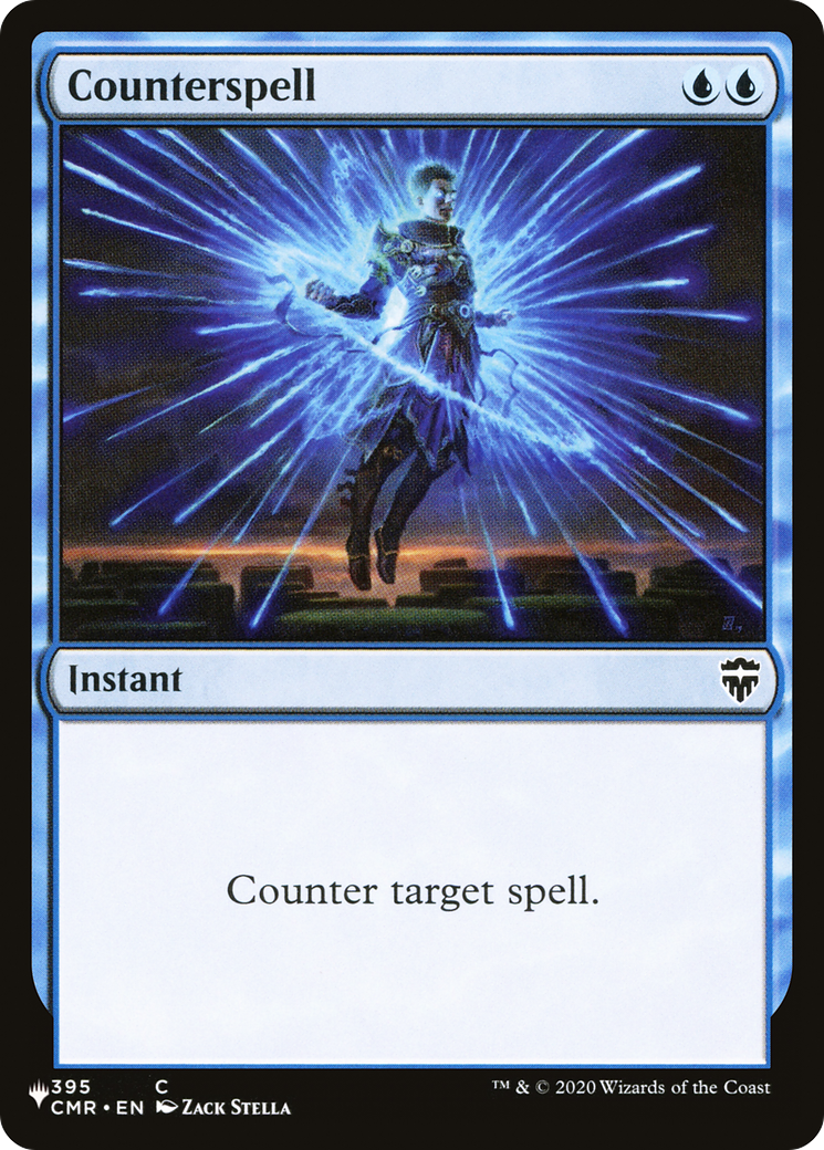 Counterspell (CMR) (LIST-395)  - The List