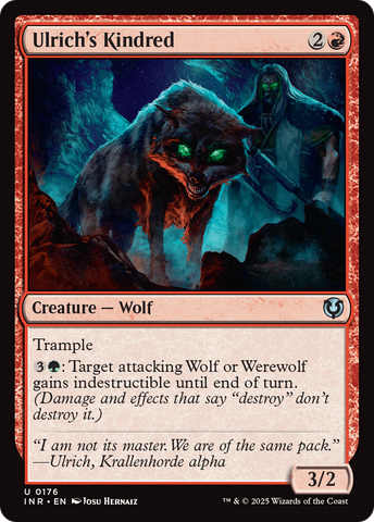 Ulrich's Kindred (INR-176)  Foil - Innistrad Remastered