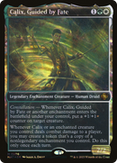 Calix, Guided by Fate (Halo Foil) (MAT-206)  Foil - March of the Machine: The Aftermath: (Showcase, enchantment)