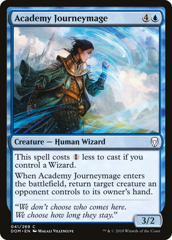 Academy Journeymage (DOM-041)  Foil - Dominaria