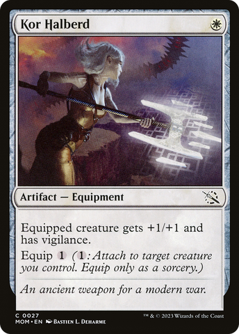 Kor Halberd (MOM-027)  - March of the Machine
