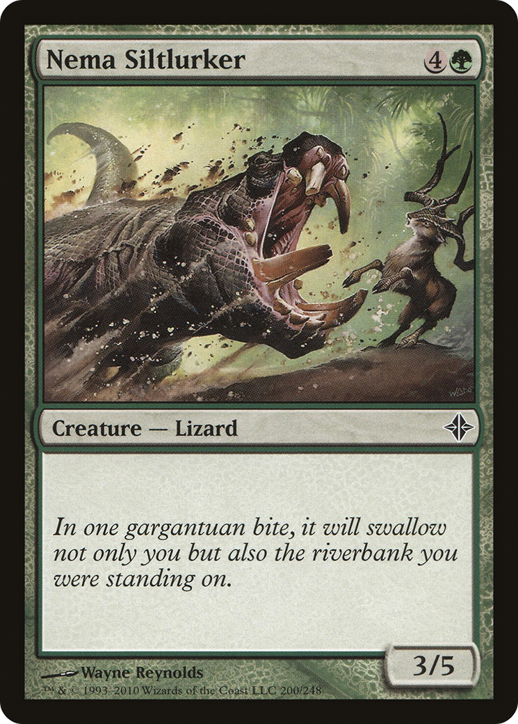 Nema Siltlurker (ROE-200)  Foil - Rise of the Eldrazi