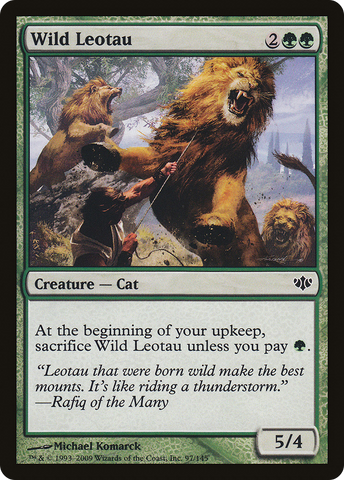 Wild Leotau (CON-097)  - Conflux