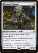 Stonecoil Serpent (PPELD-235)  Foil - Throne of Eldraine Promos