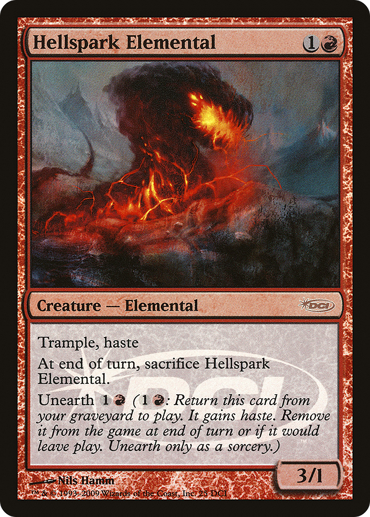 Hellspark Elemental (WPN-025) - DCI Promos Foil