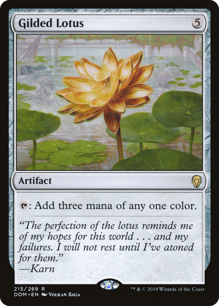 Gilded Lotus (DOM-215)  - Dominaria
