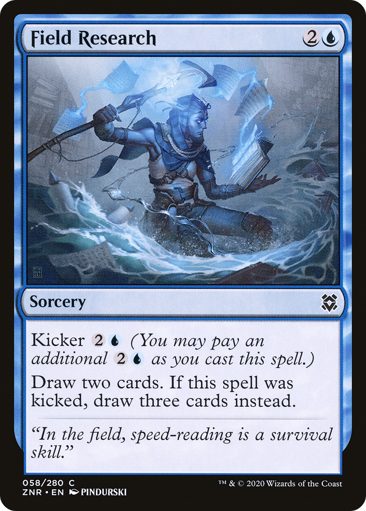 Field Research (ZNR-058)  Foil - Zendikar Rising