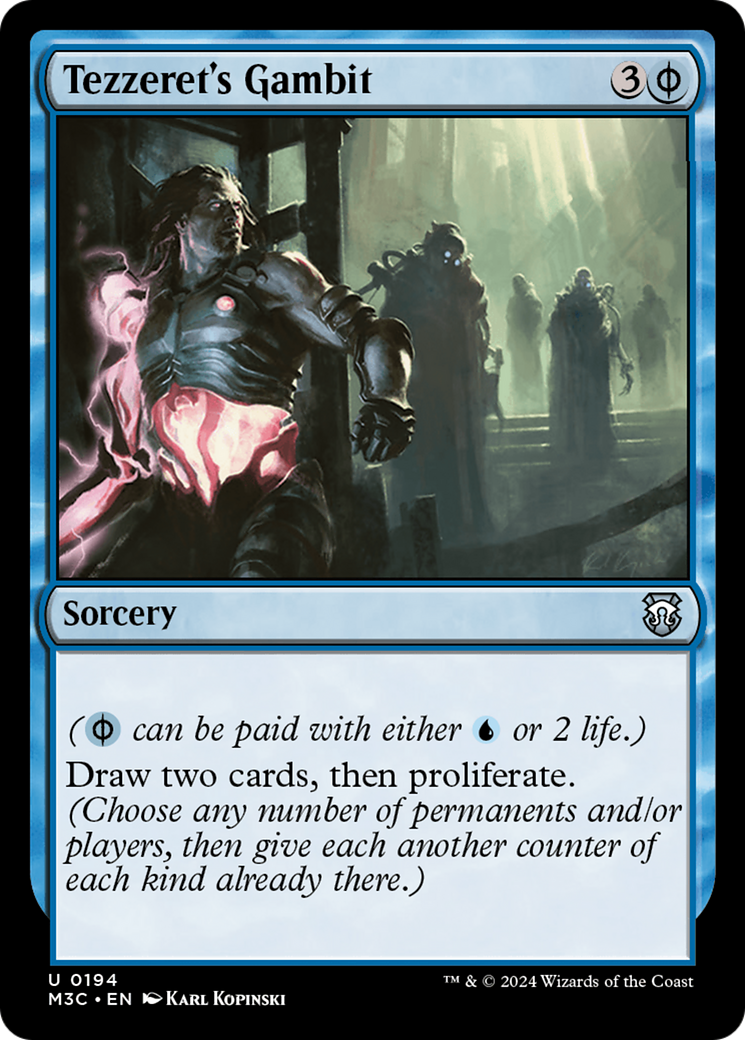 Tezzeret's Gambit (M3C-194)  - Modern Horizons 3 Commander