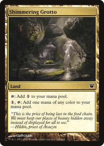 Shimmering Grotto (ISD-246)  - Innistrad