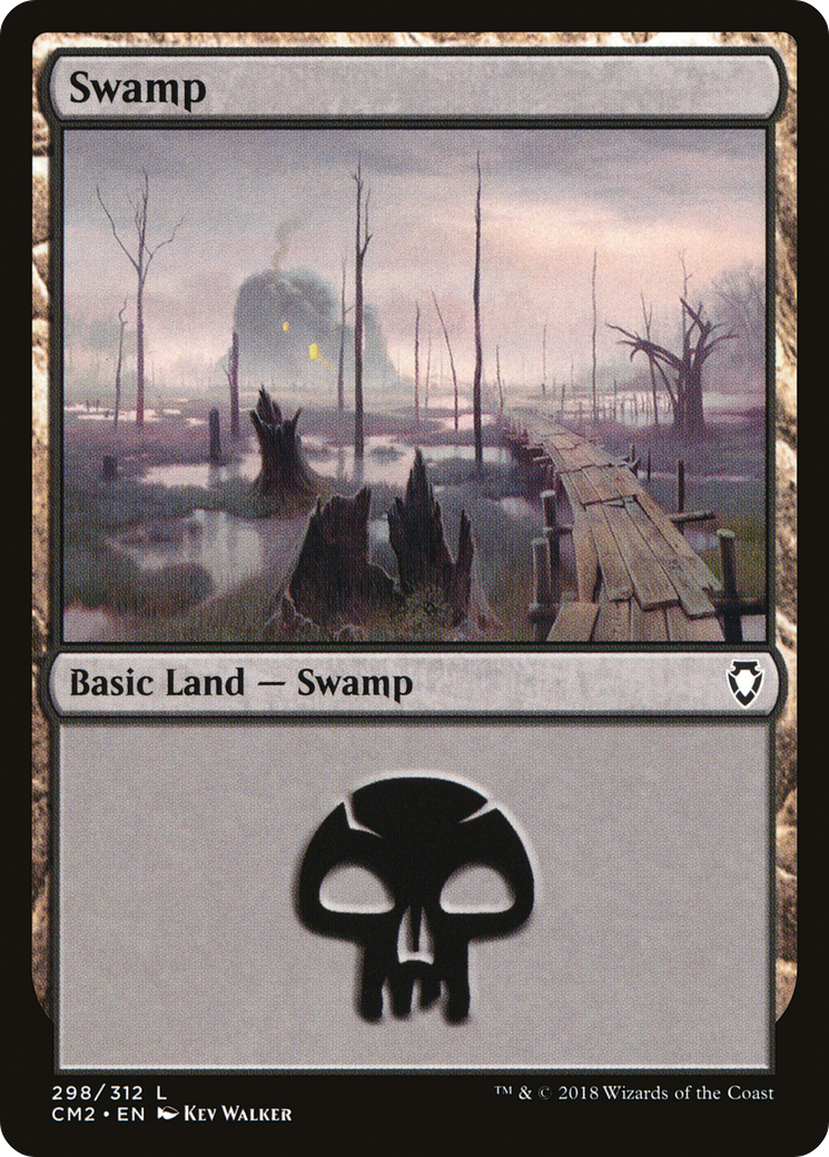 Swamp (298) (CM2-298)  - Commander Anthology Volume II