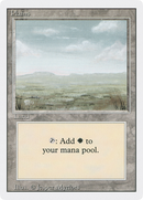 Plains (C) (3ED-295)  - Revised Edition