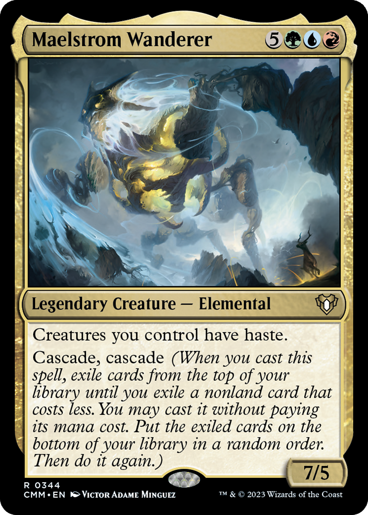 Maelstrom Wanderer (CMM-344)  Foil - Commander Masters