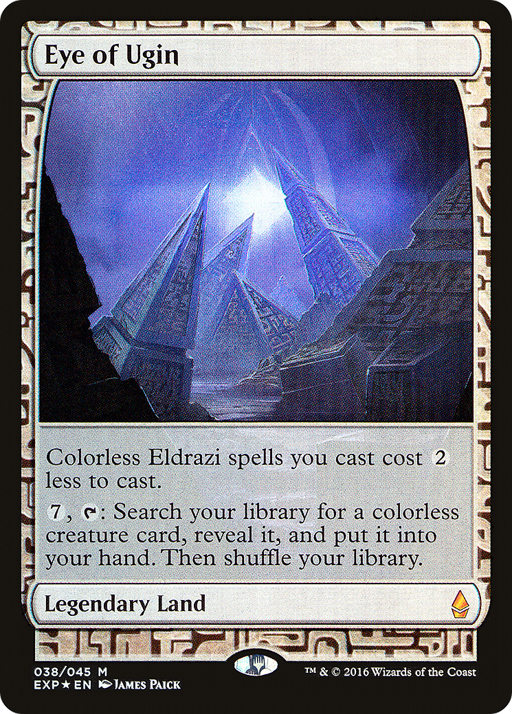 Eye of Ugin (EXP-038)  Foil - Zendikar Expeditions