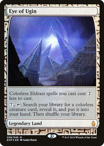 Eye of Ugin (EXP-038)  Foil - Zendikar Expeditions