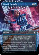 Frantic Search (Borderless) (CMM-632)  - Commander Masters