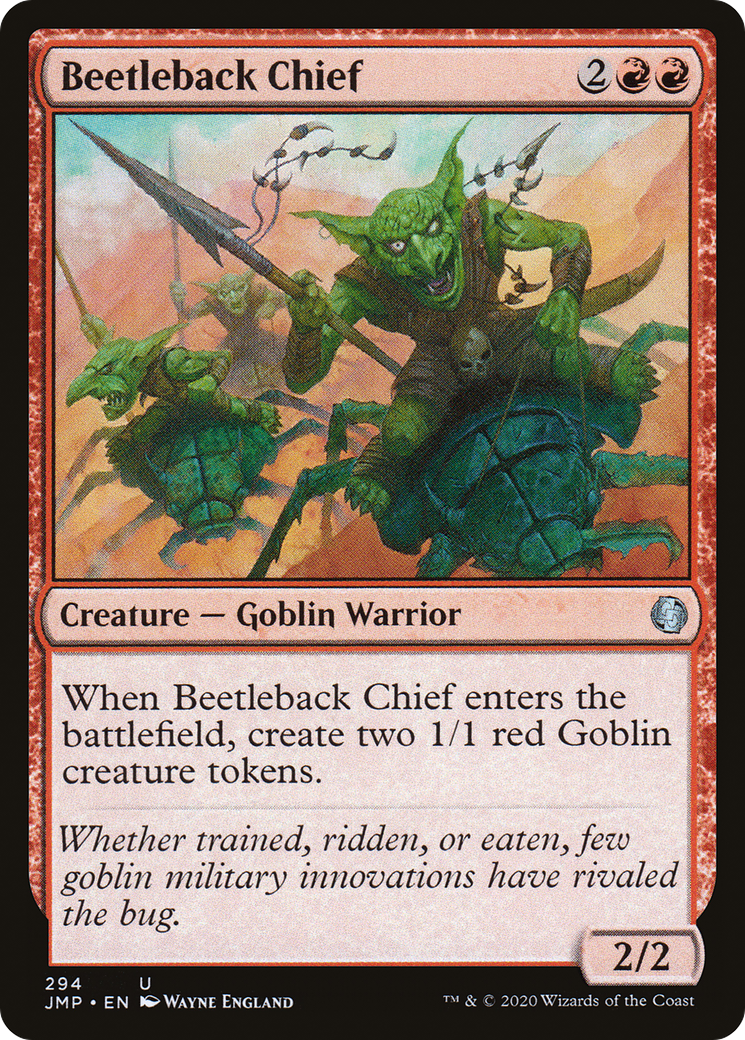 Beetleback Chief (JMP-294)  - Jumpstart