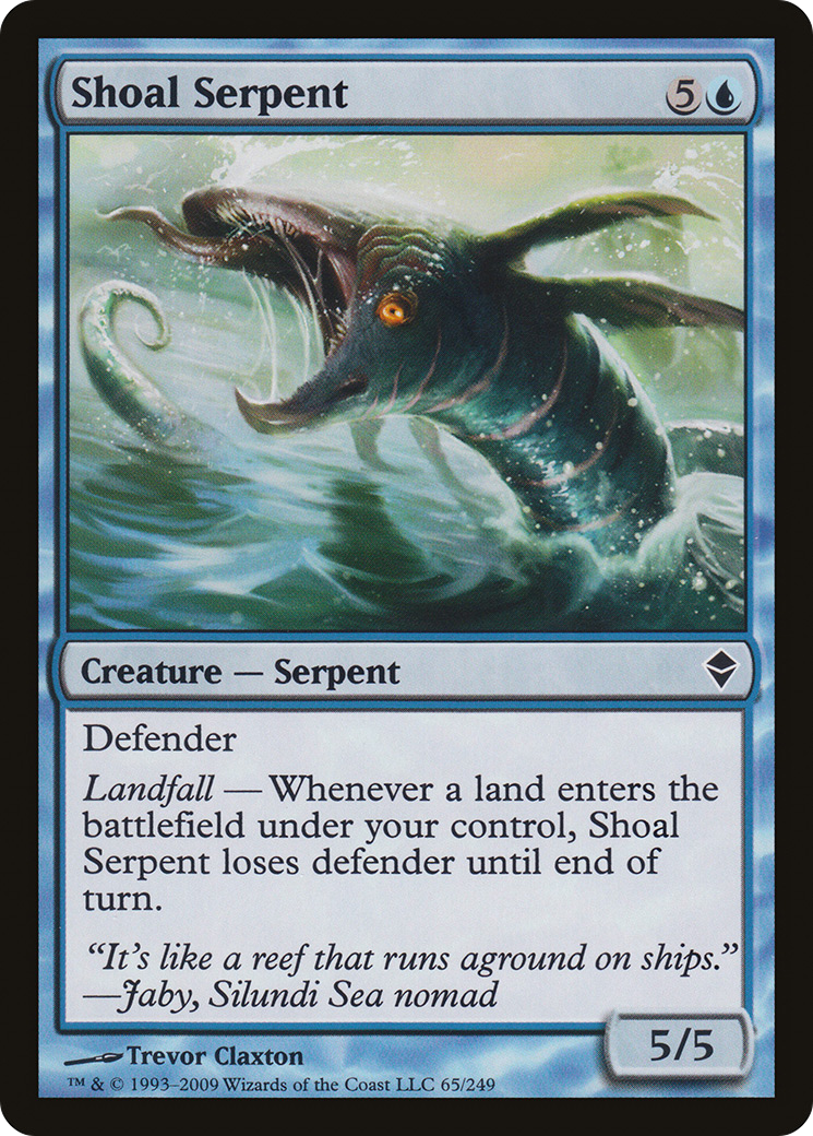 Shoal Serpent (ZEN-065)  - Zendikar