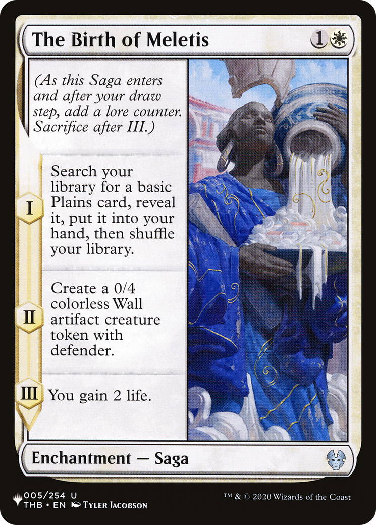 The Birth of Meletis (LIST-THB-5)  - The List