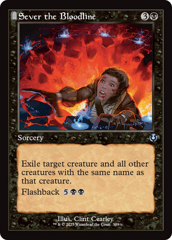 Sever the Bloodline (Retro Frame) (INR-389)  - Innistrad Remastered