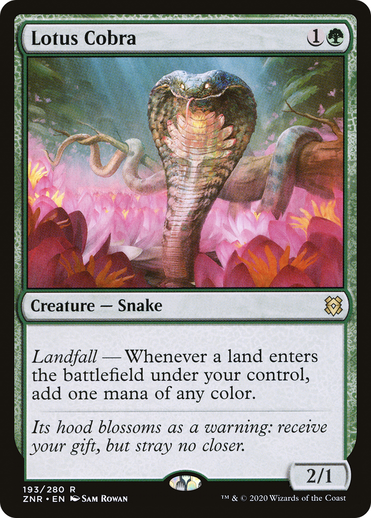Lotus Cobra (ZNR-193)  Foil - Zendikar Rising