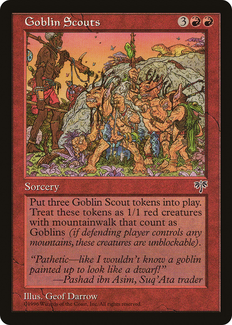 Goblin Scouts (MIR-)  - Mirage