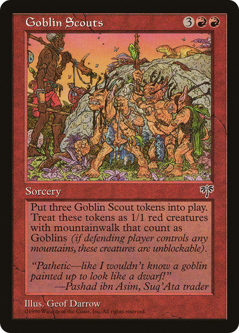 Goblin Scouts (MIR-)  - Mirage