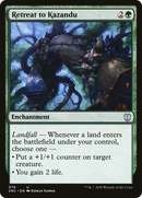 Retreat to Kazandu (ZNC-078)  - Zendikar Rising Commander