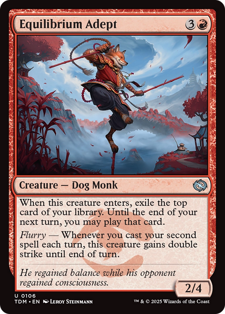 Equilibrium Adept (TDM-106)  - Tarkir: Dragonstorm