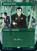 Llanowar Elves (SLD-1129) - Secret Lair Drop (Borderless) Foil