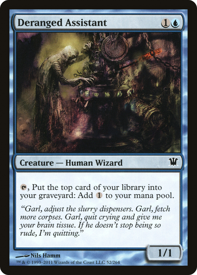 Deranged Assistant (ISD-052)  Foil - Innistrad