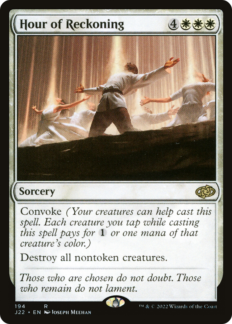 Hour of Reckoning (J22-194)  - Jumpstart 2022