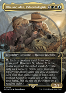 Ellie and Alan, Paleontologists (Borderless) (Emblem) (REX-035)  Foil - Jurassic World Collection