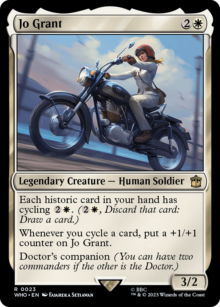 Jo Grant (WHO-023)  Foil - Doctor Who