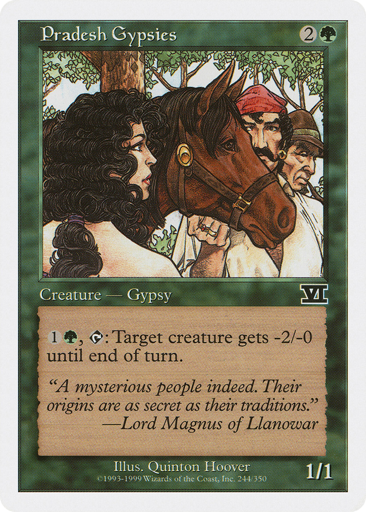Pradesh Gypsies (6ED-244)  - Classic Sixth Edition