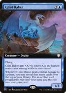 Glint Raker (Extended Art) (BRC-054)  - The Brothers' War Commander: (Extended Art)