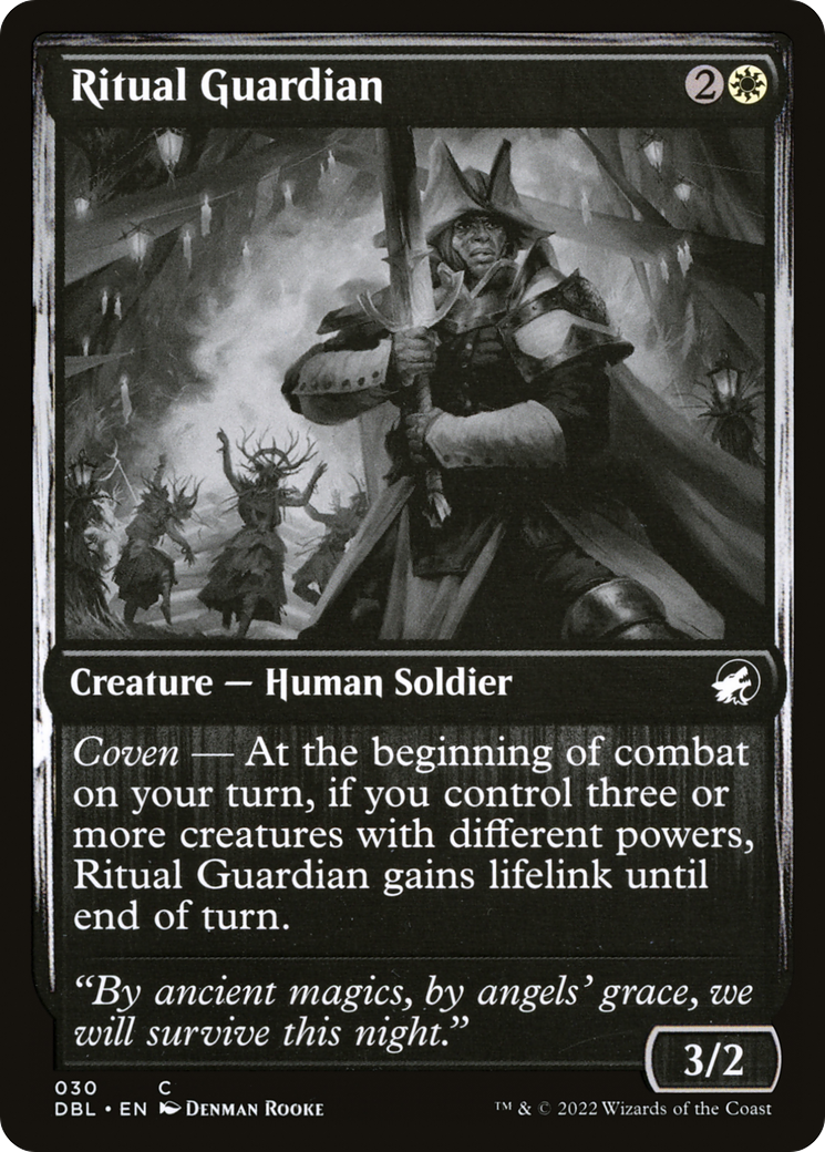 Ritual Guardian (DBL-030)  Foil - Innistrad: Double Feature