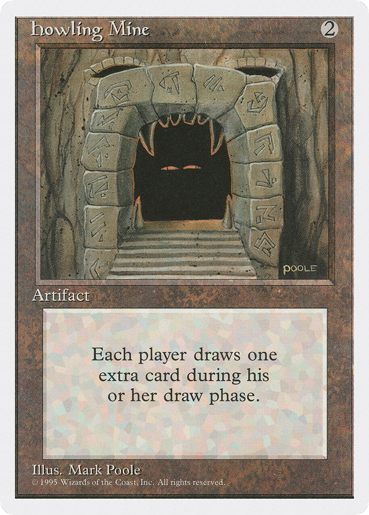 Howling Mine (4ED-343)  - Fourth Edition