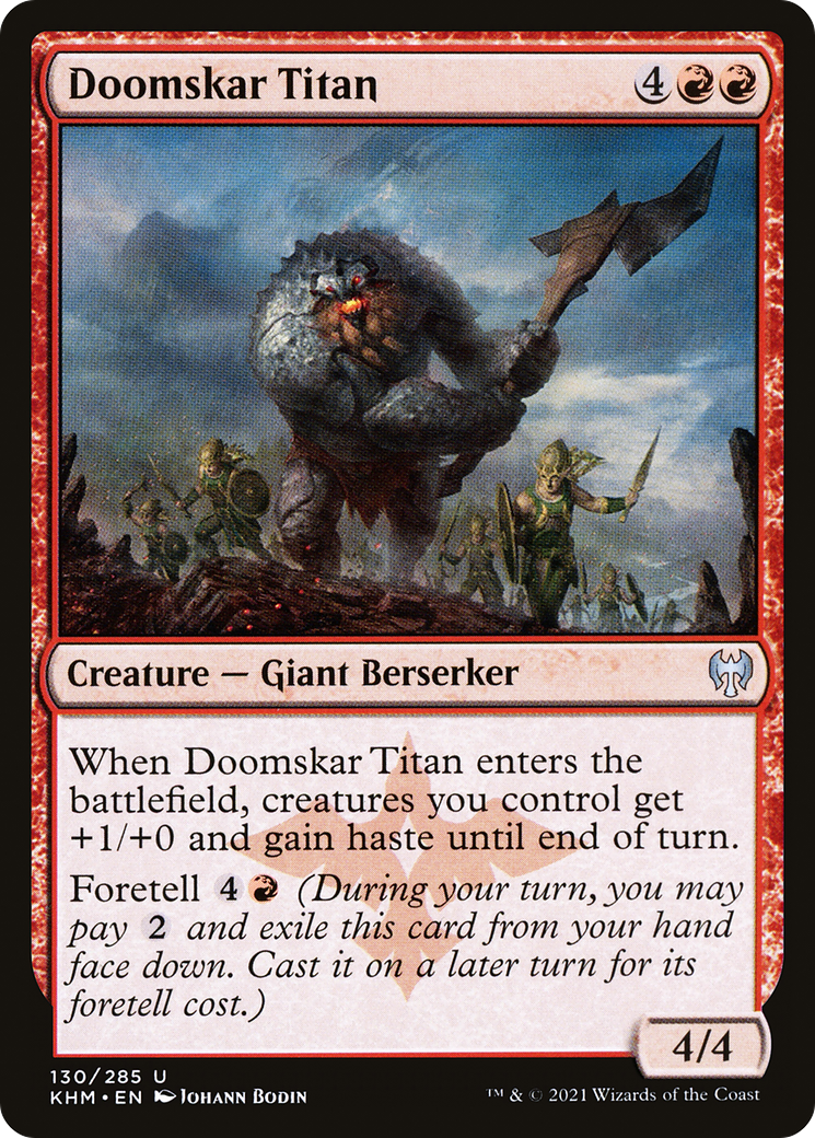 Doomskar Titan (KHM-130)  - Kaldheim