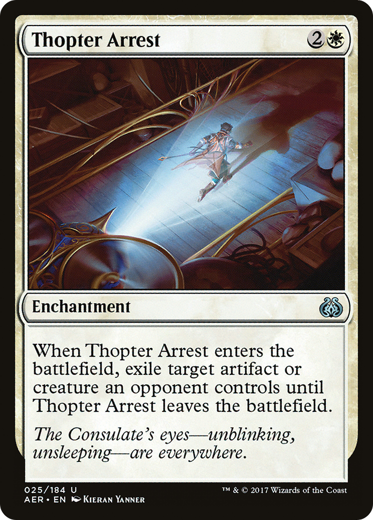 Thopter Arrest (AER-025)  Foil - Aether Revolt