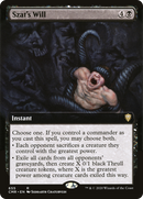 Szat's Will (Extended Art) (CMR-655)  - Commander Legends: (Extended Art)